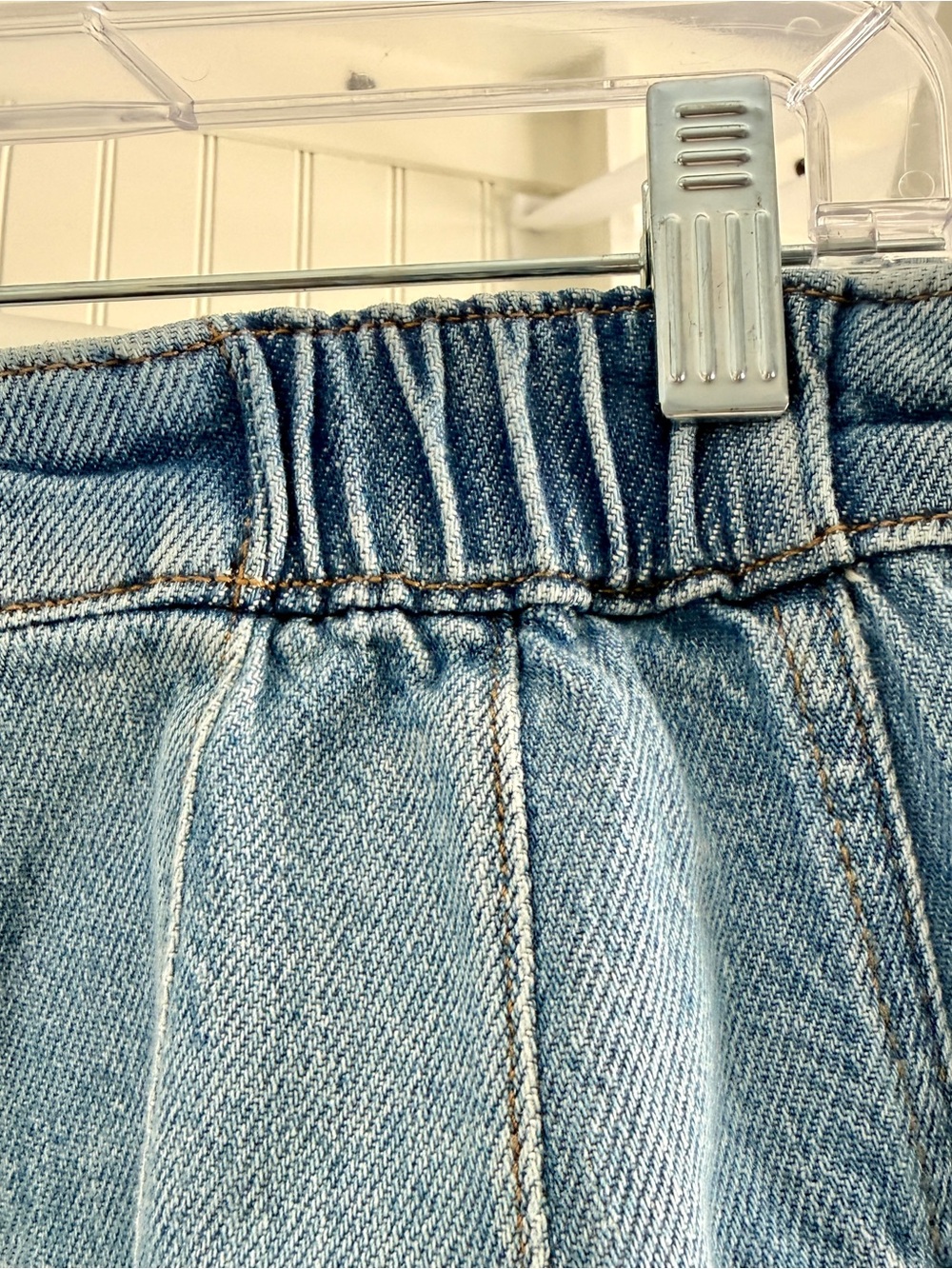 Anthropology Pilcro Blue Distressed Denim Shorts - Women - Picture 4 of 5